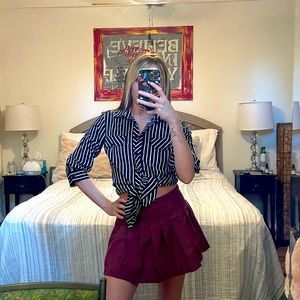 Notations Petite SP Striped Work Shirt